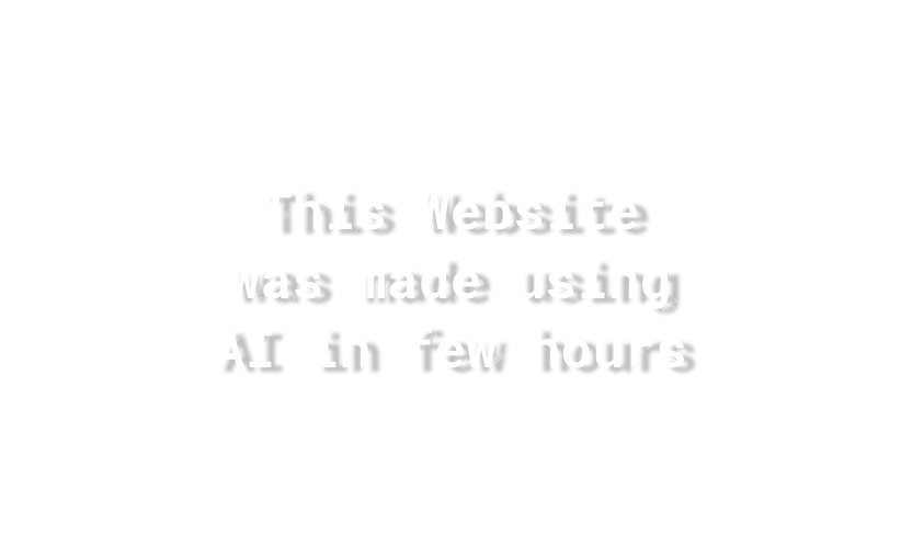 Website Development using AI
